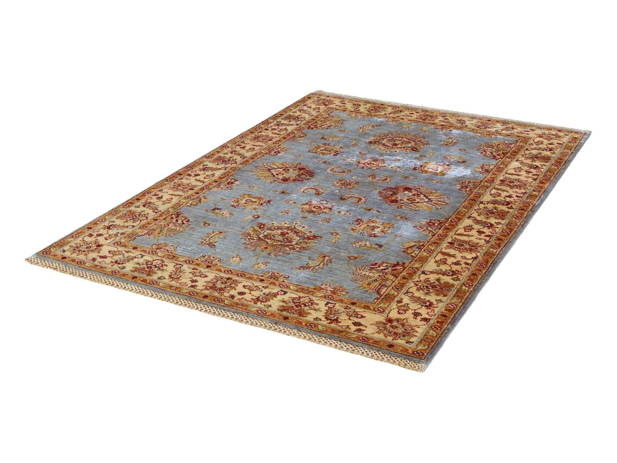 4' 2 x 6' 1 Hand Knotted Ariana Ziegler Rug