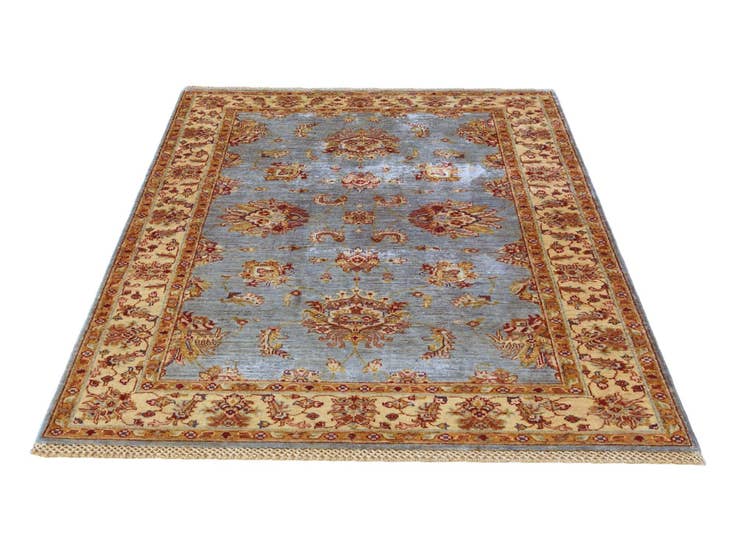Detail image of 4' 2 x 6' 1 Hand Knotted Ariana Ziegler Rug