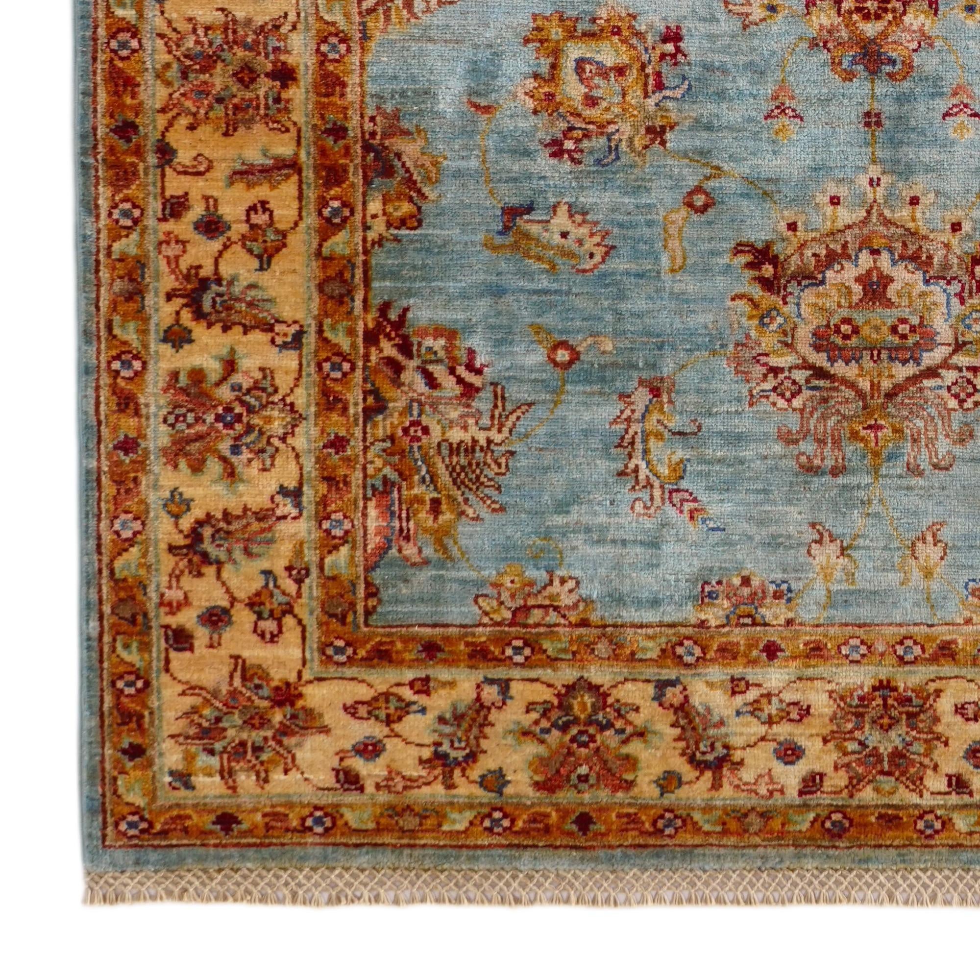 4' 2 x 6' 1 Hand Knotted Ariana Ziegler Rug
