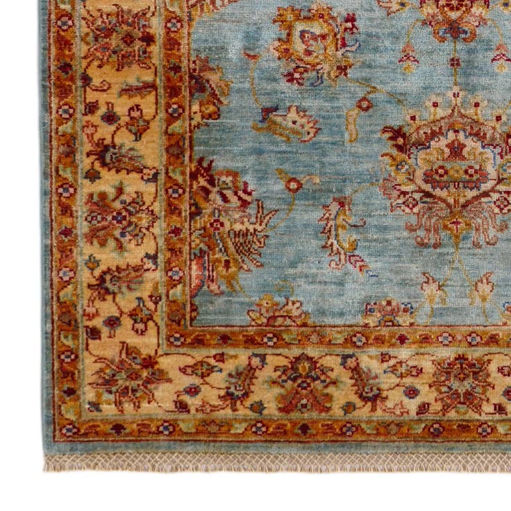 Detail image of 4' 2 x 6' 1 Hand Knotted Ariana Ziegler Rug
