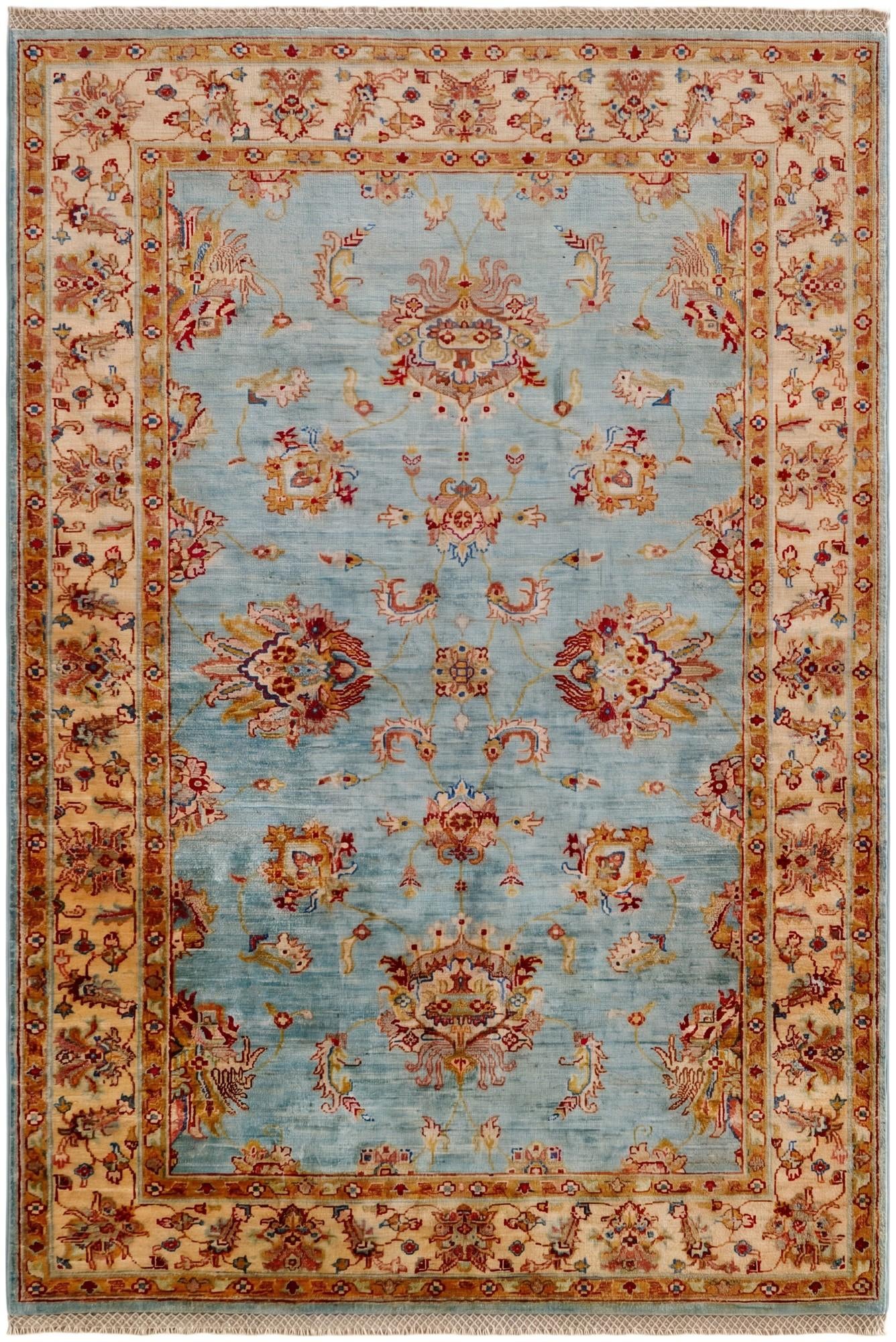 4' 2 x 6' 1 Hand Knotted Ariana Ziegler Rug