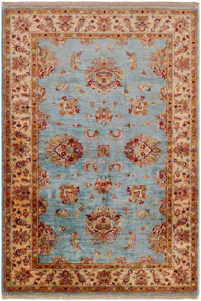 4' 2 x 6' 1 Hand Knotted Ariana Ziegler Rug
