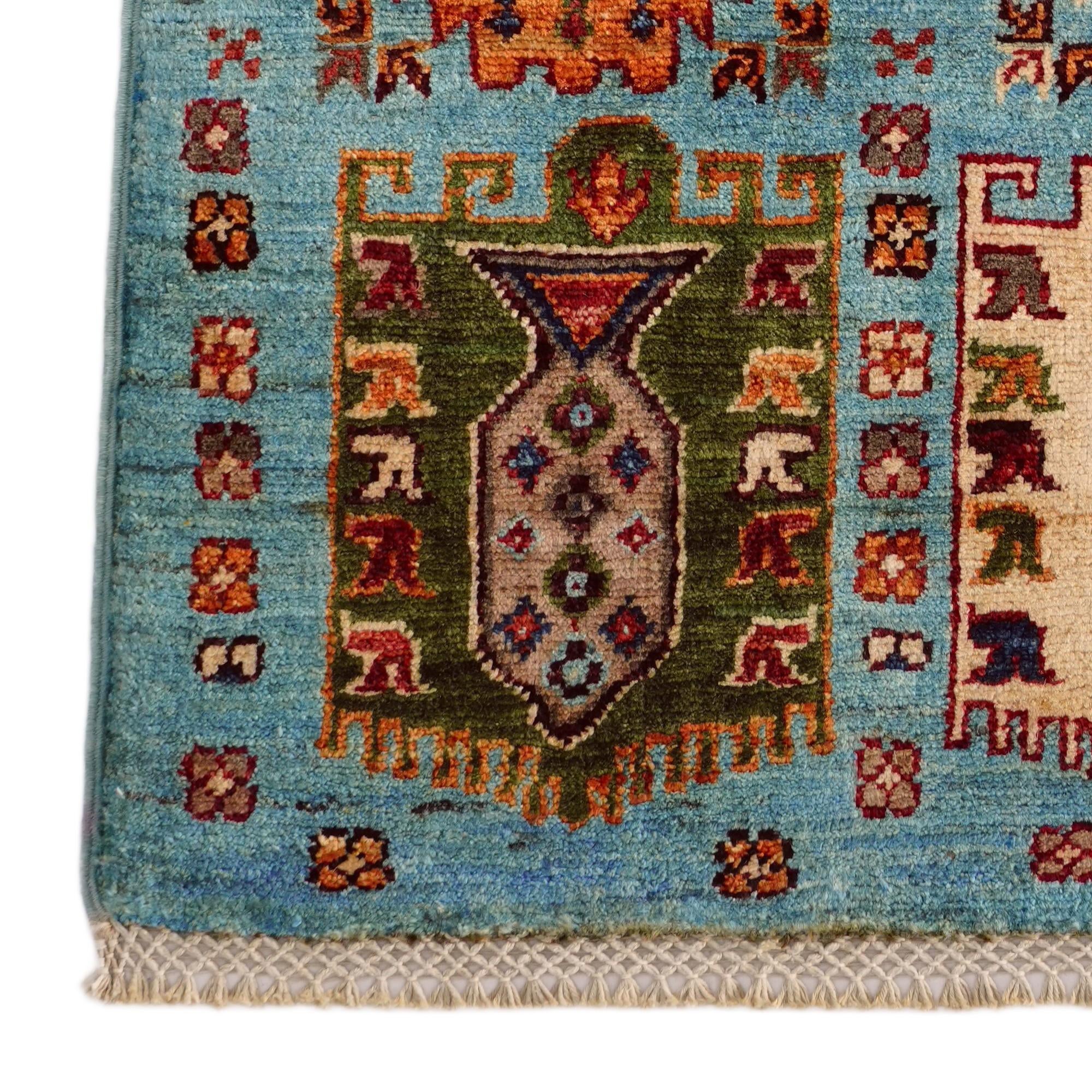 2' x 3' Hand Knotted Ariana Ziegler Rug