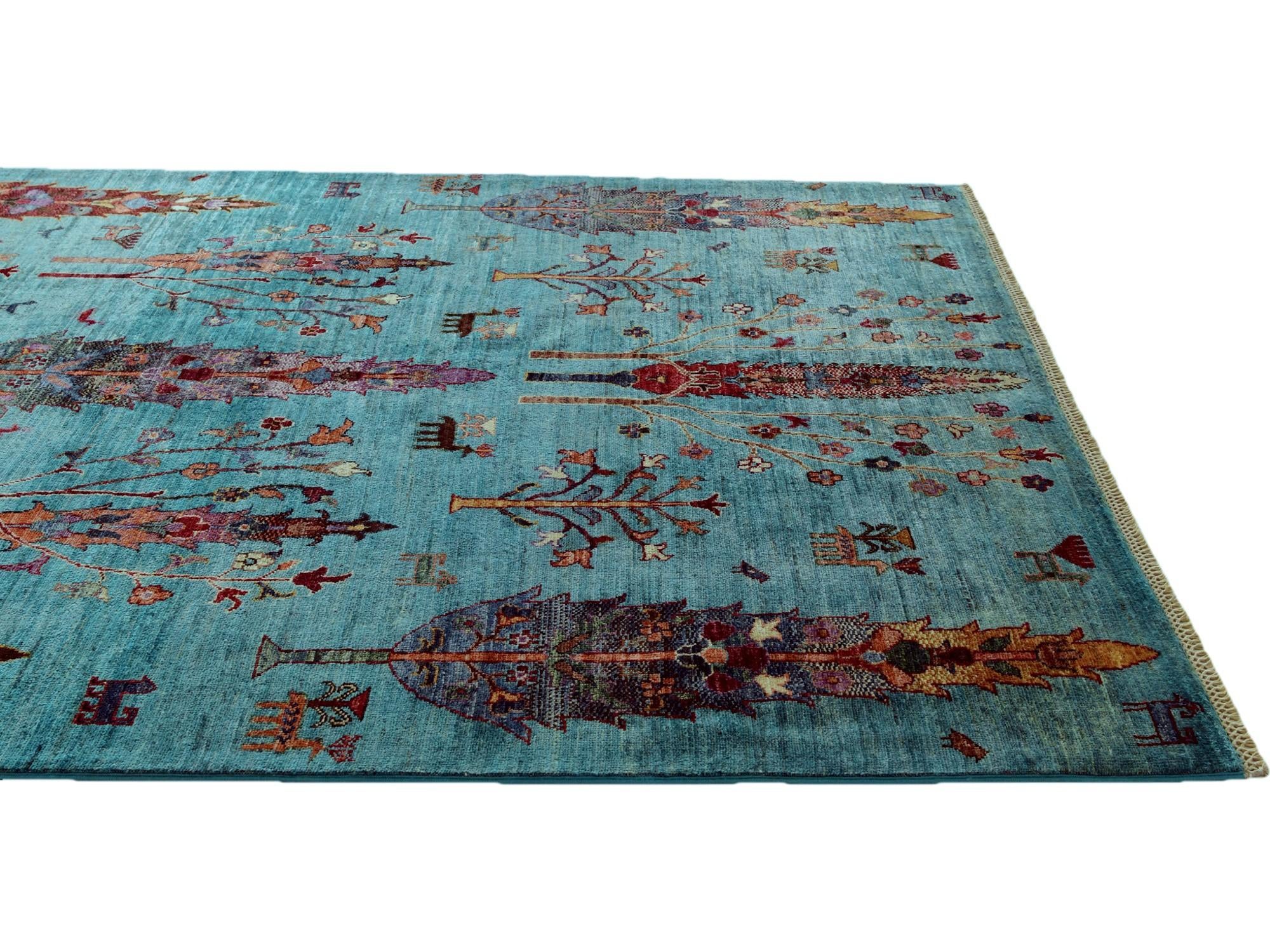 5' 3 x 6' 8 Hand Knotted Ariana Ziegler Rug