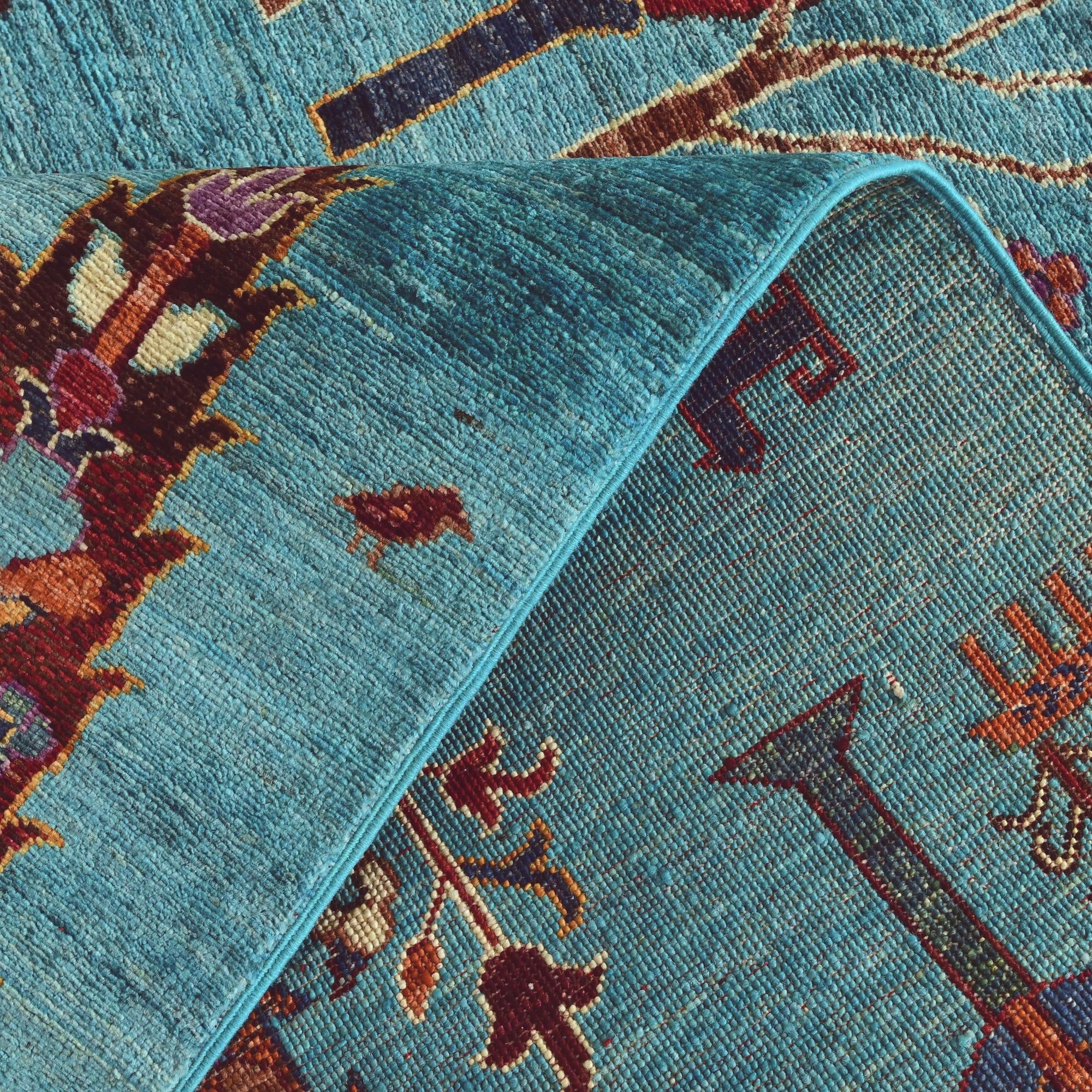 5' 3 x 6' 8 Hand Knotted Ariana Ziegler Rug