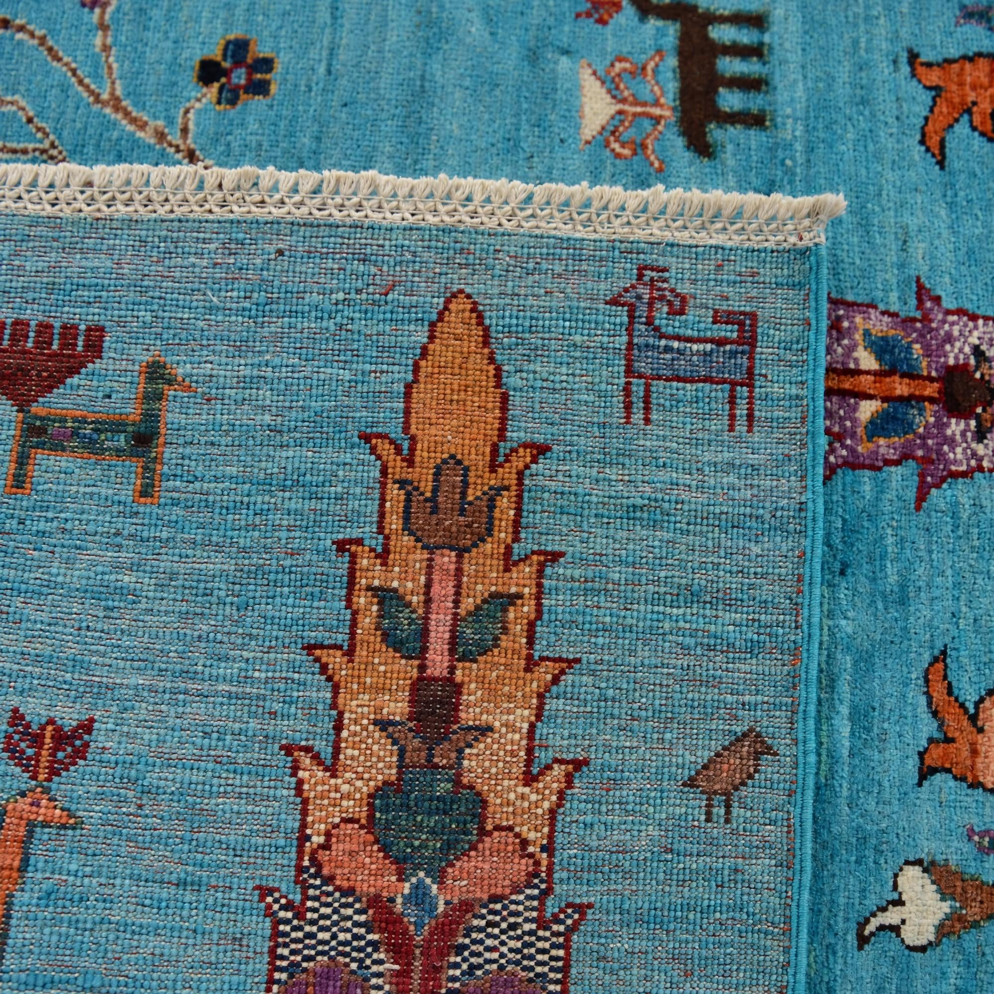 160cm x 200cm Hand Knotted Ariana Ziegler Rug