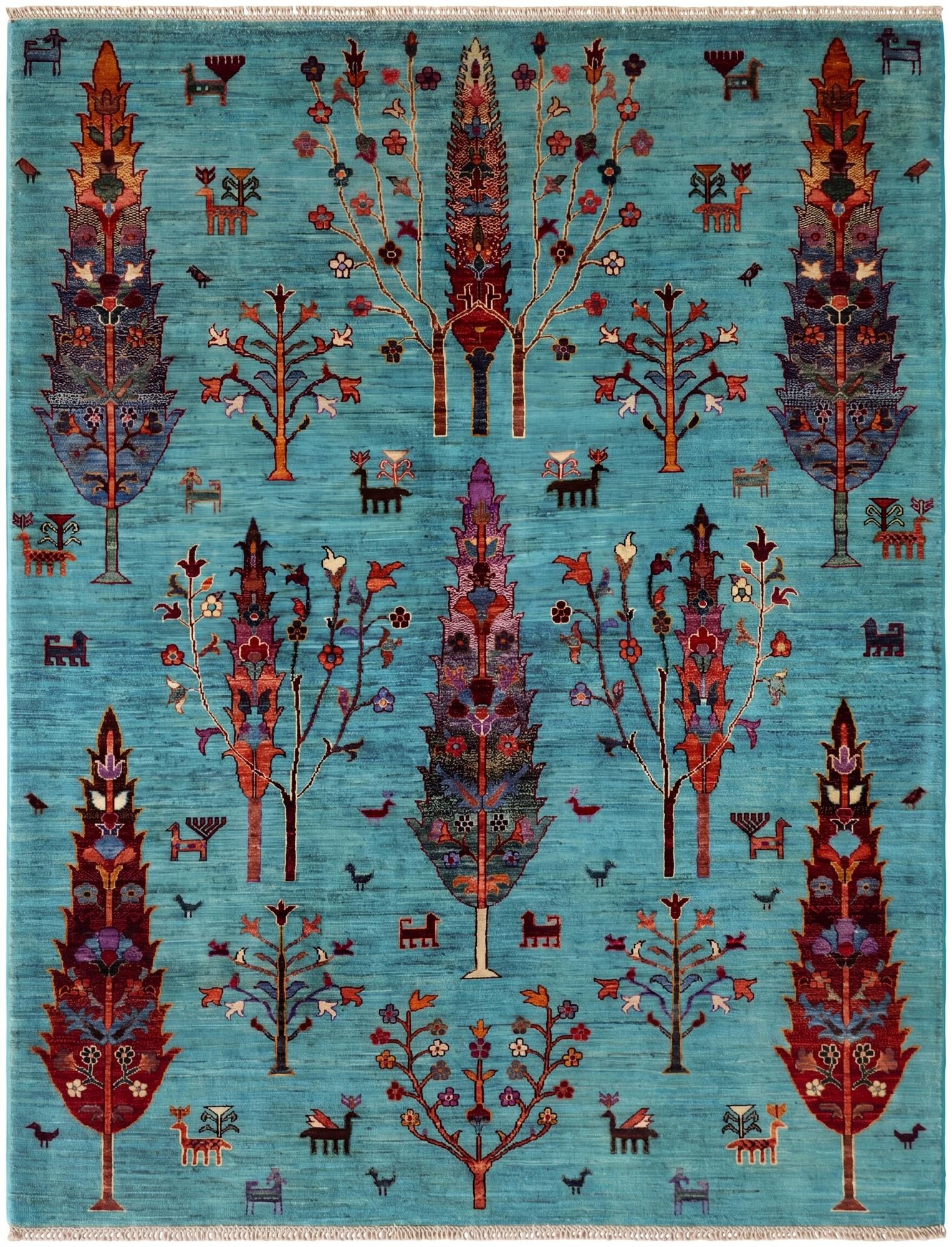 5' 3 x 6' 8 Hand Knotted Ariana Ziegler Rug