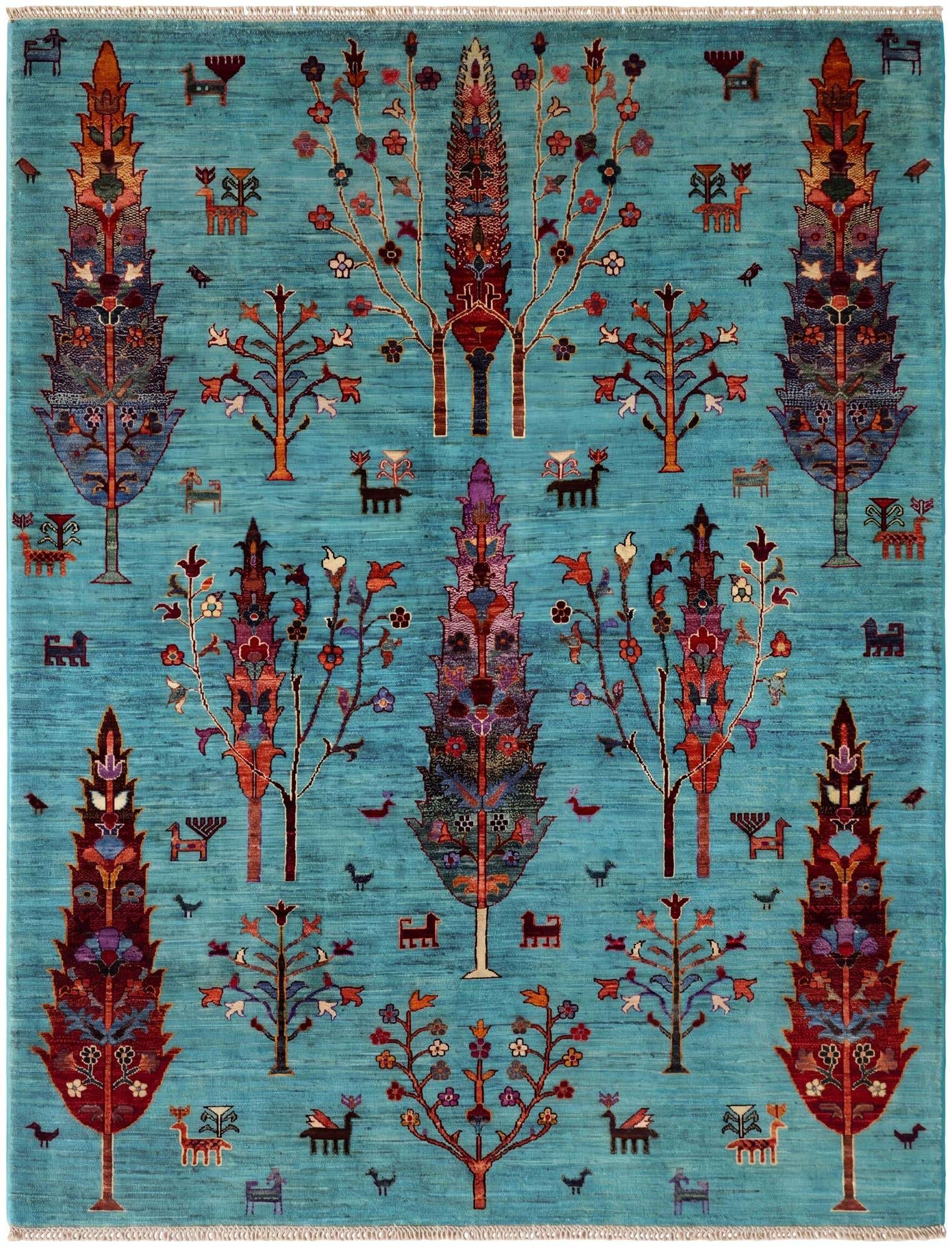 5' 3 x 6' 8 Hand Knotted Ariana Ziegler Rug