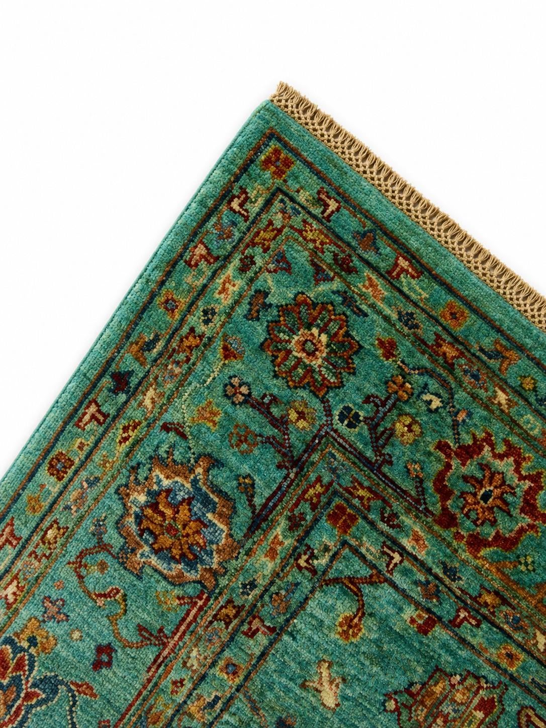 5' 2 x 6' 7 Hand Knotted Ariana Ziegler Rug