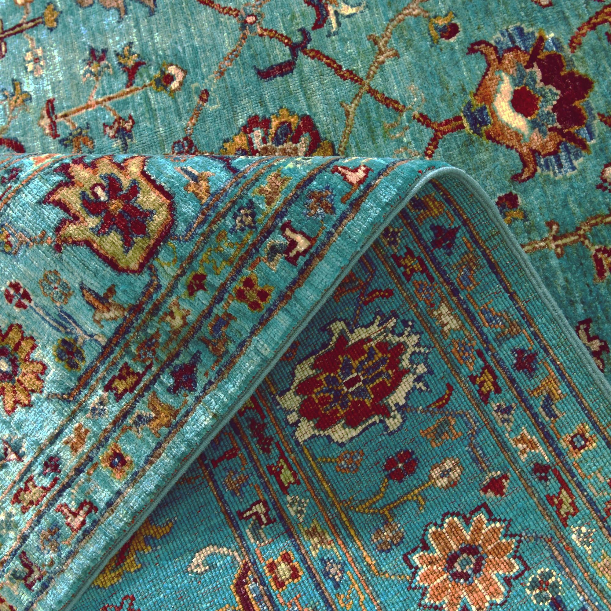 5' 2 x 6' 7 Hand Knotted Ariana Ziegler Rug