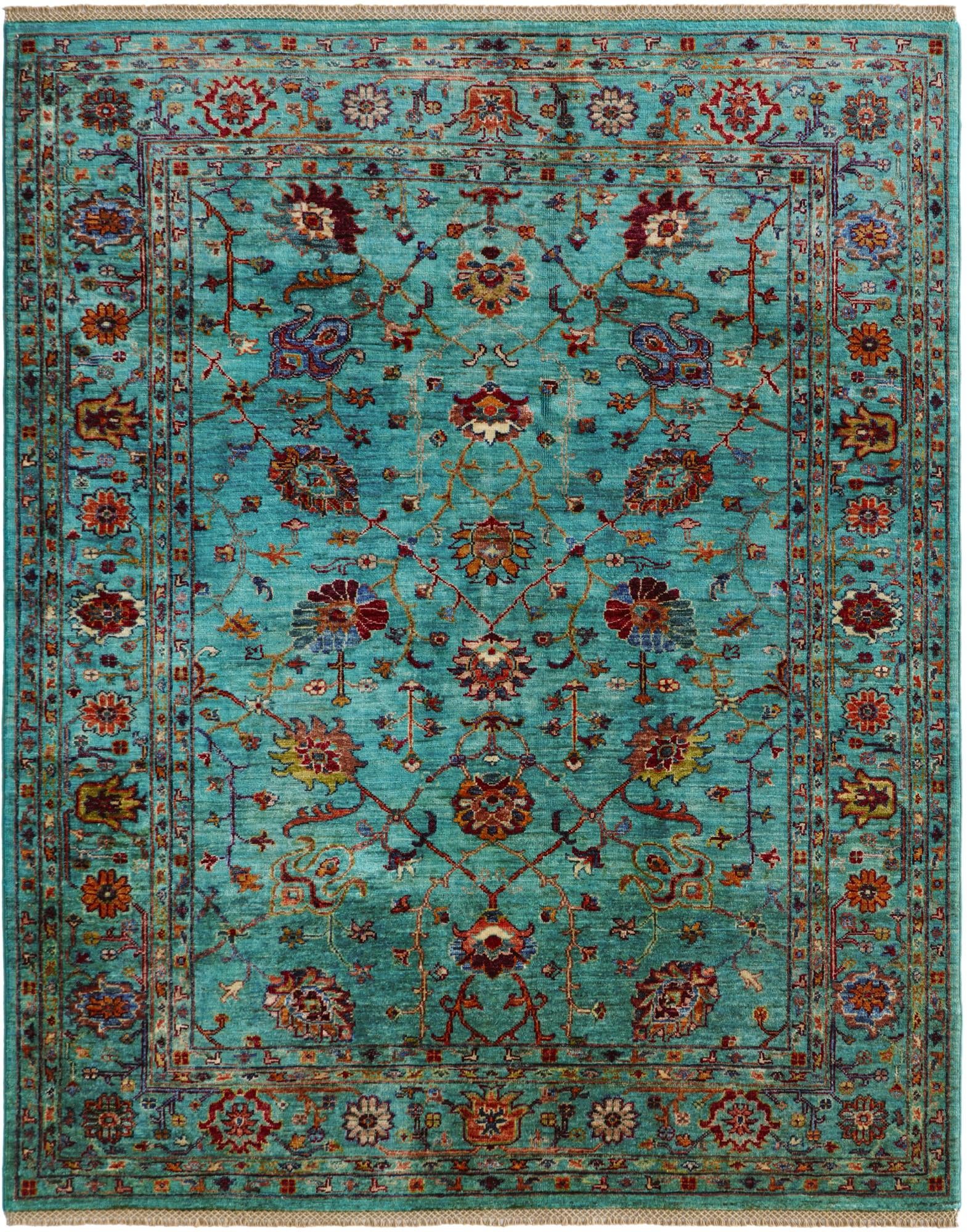 5' 2 x 6' 7 Hand Knotted Ariana Ziegler Rug