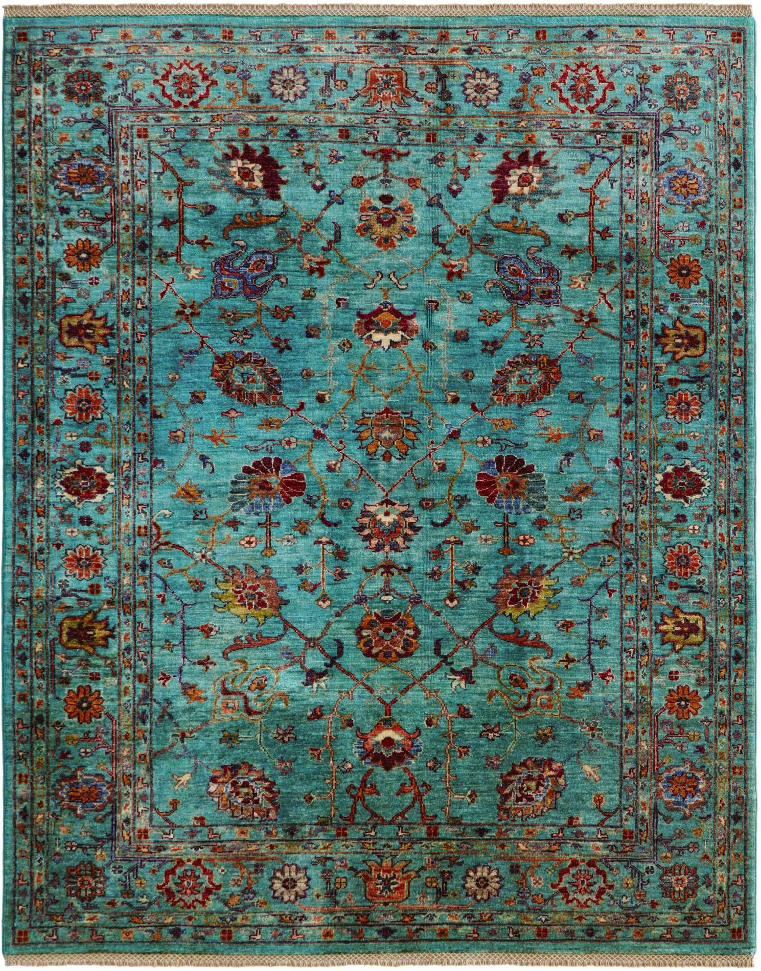 5' 2 x 6' 7 Hand Knotted Ariana Ziegler Rug