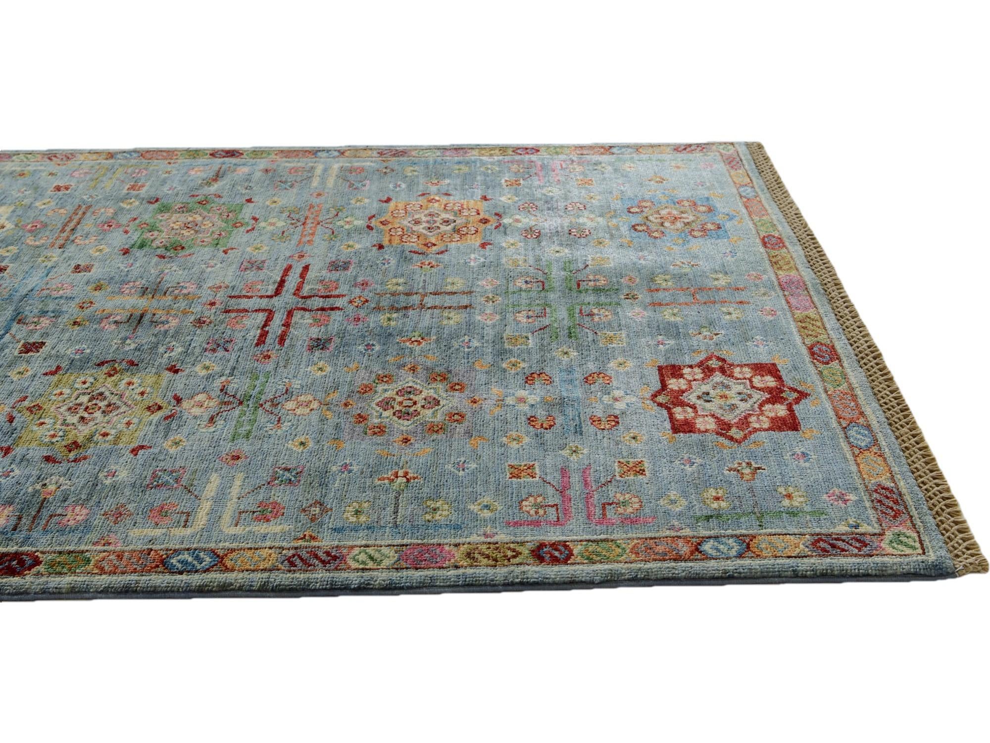 3' 6 x 5' 2 Hand Knotted Ariana Ziegler Rug