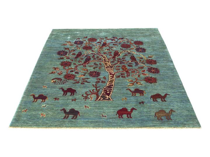 4' 3 x 6' 1 Hand Knotted Ariana Ziegler Rug