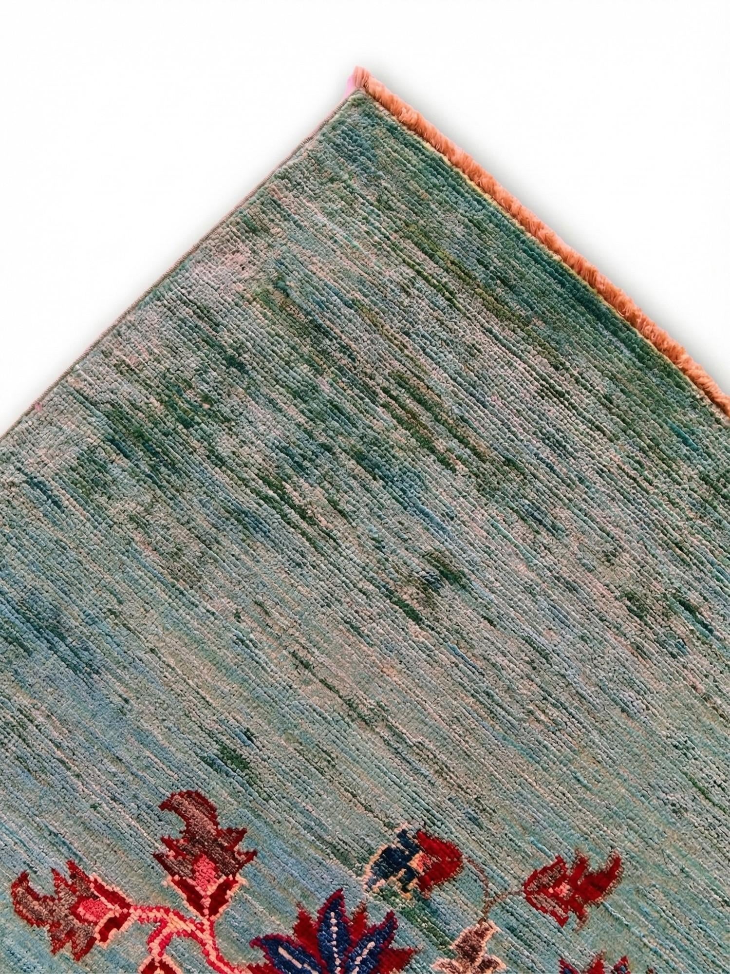 4' 3 x 6' 1 Hand Knotted Ariana Ziegler Rug