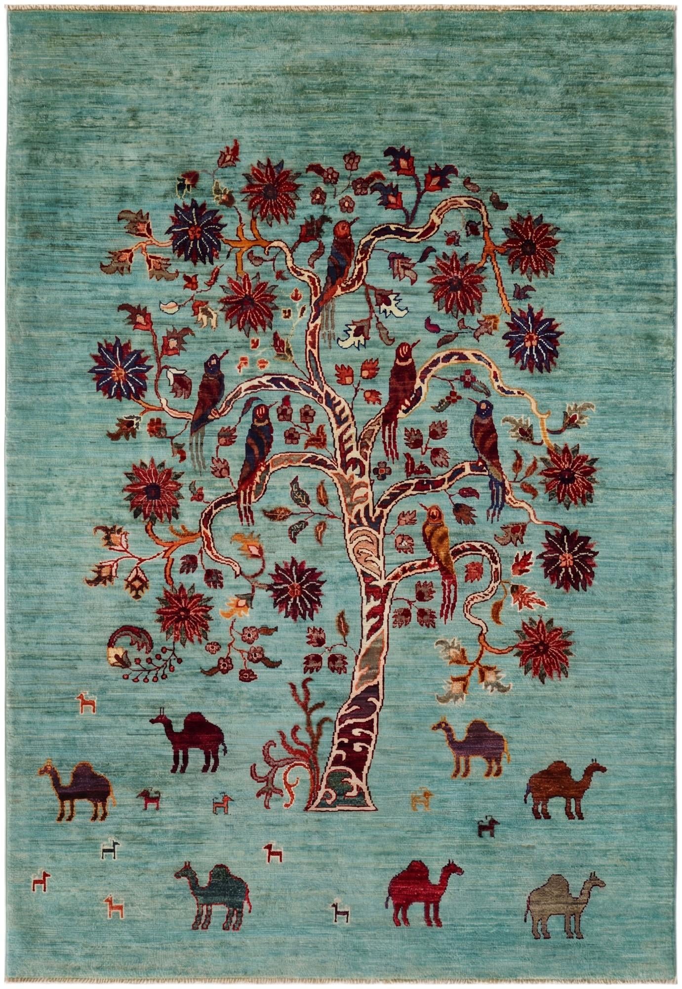 4' 3 x 6' 1 Hand Knotted Ariana Ziegler Rug