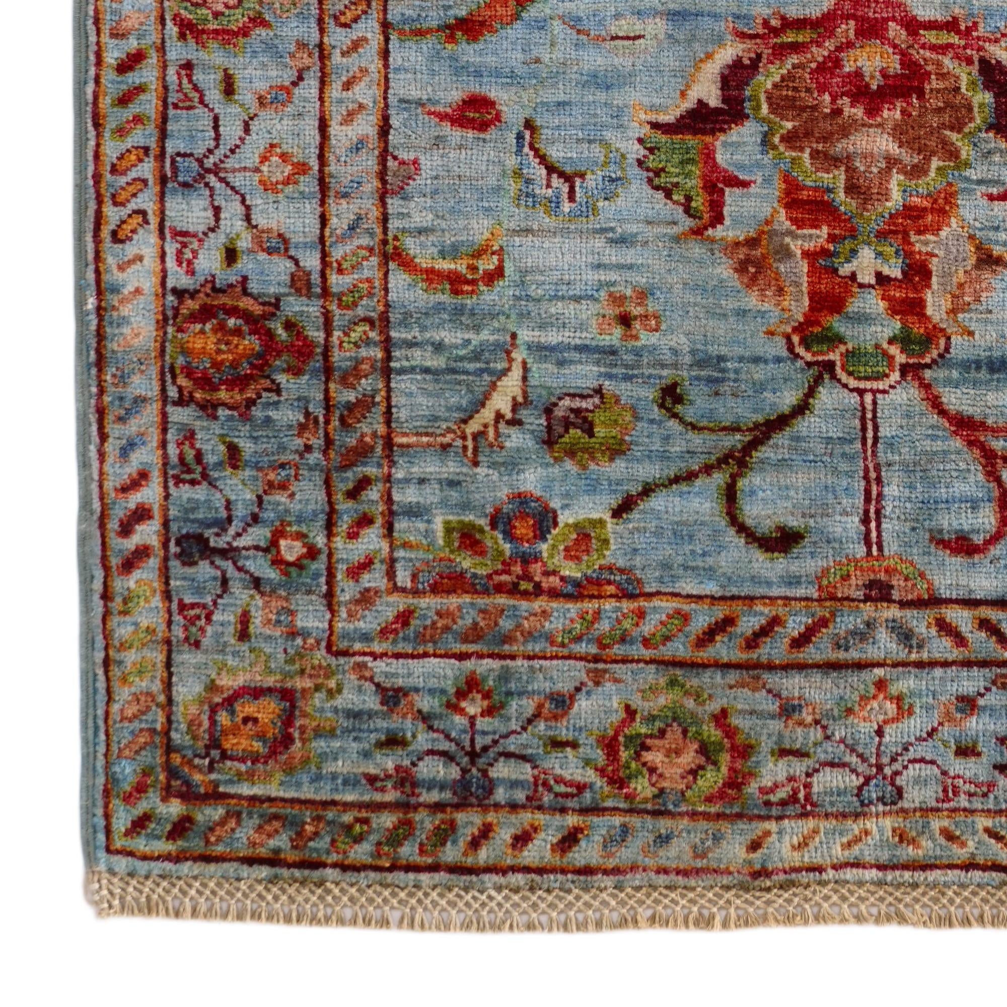 2' 8 x 3' 10 Hand Knotted Ariana Ziegler Rug