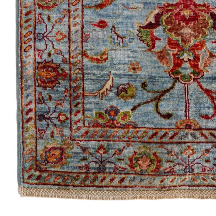 Detail image of 2' 8 x 3' 10 Hand Knotted Ariana Ziegler Rug