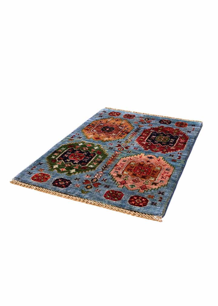 2' 1 x 3' Hand Knotted Ariana Ziegler Rug