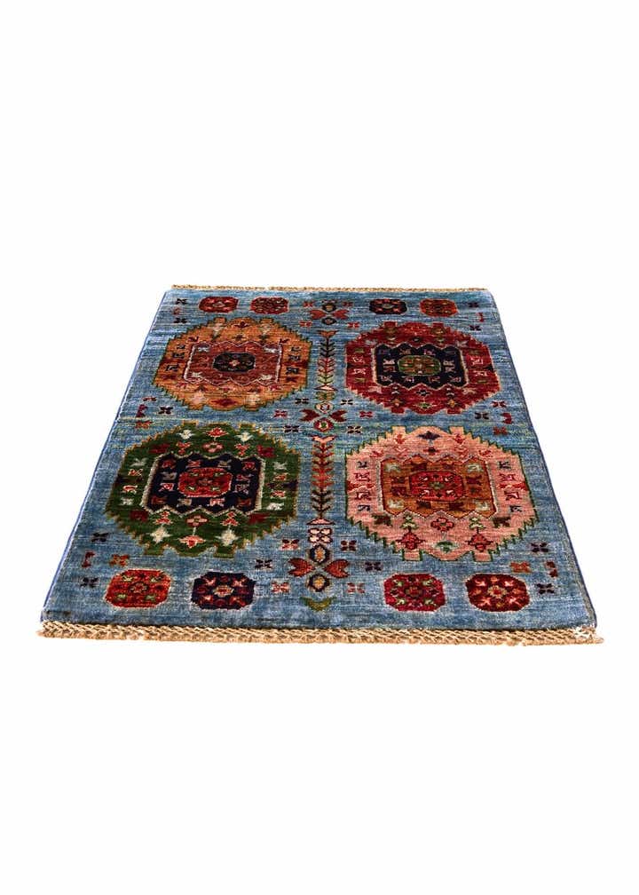 2' 1 x 3' Hand Knotted Ariana Ziegler Rug