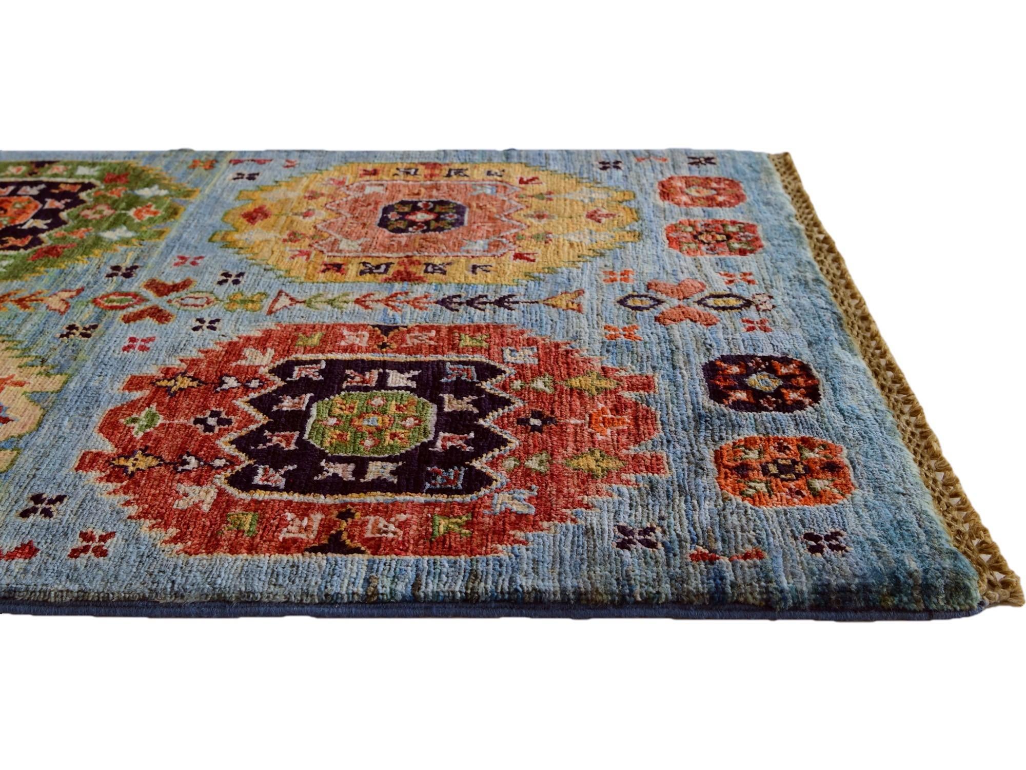 2' 1 x 3' Hand Knotted Ariana Ziegler Rug