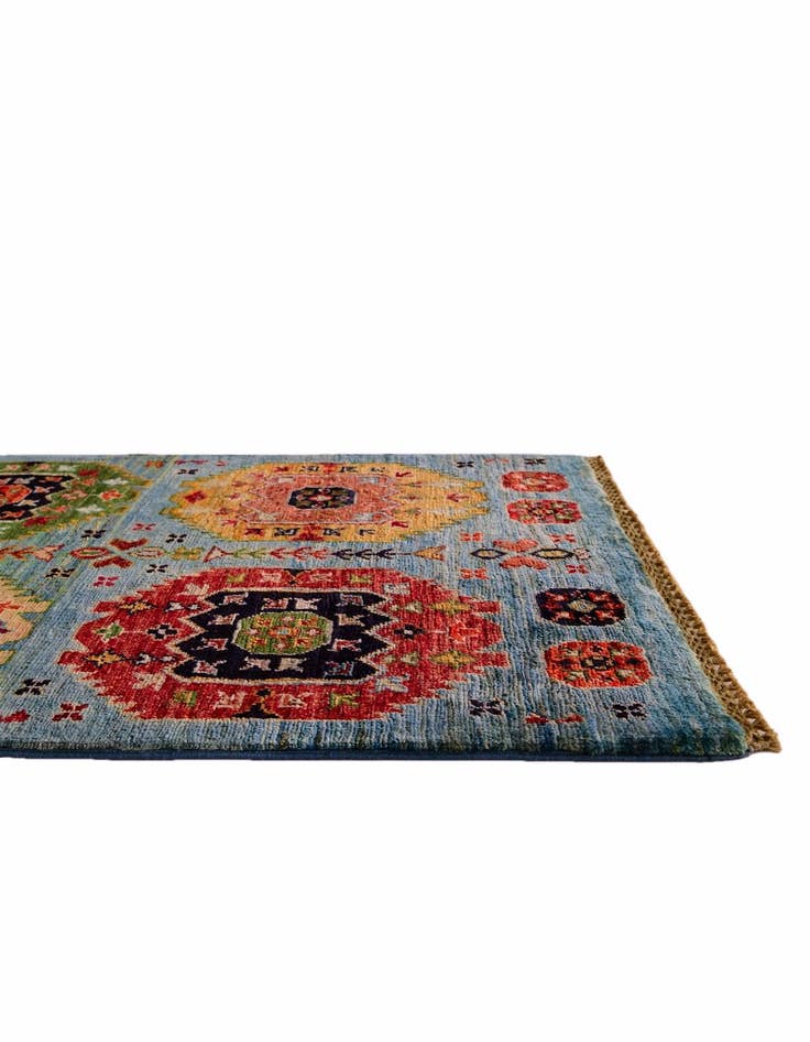 Detail image of 2' 1 x 3' Hand Knotted Ariana Ziegler Rug