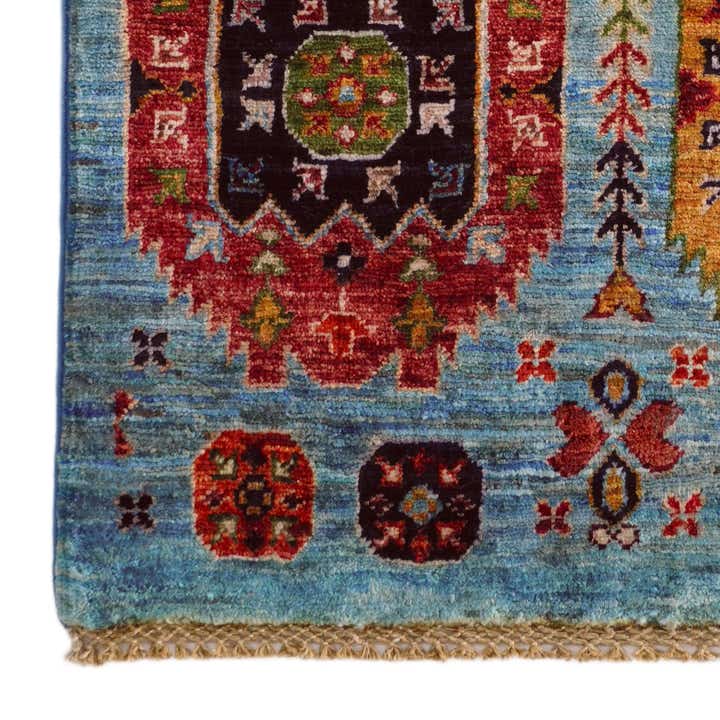 2' 1 x 3' Hand Knotted Ariana Ziegler Rug