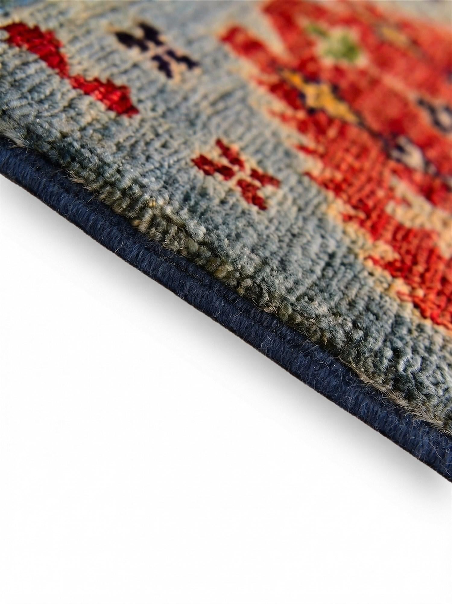 2' 1 x 3' Hand Knotted Ariana Ziegler Rug