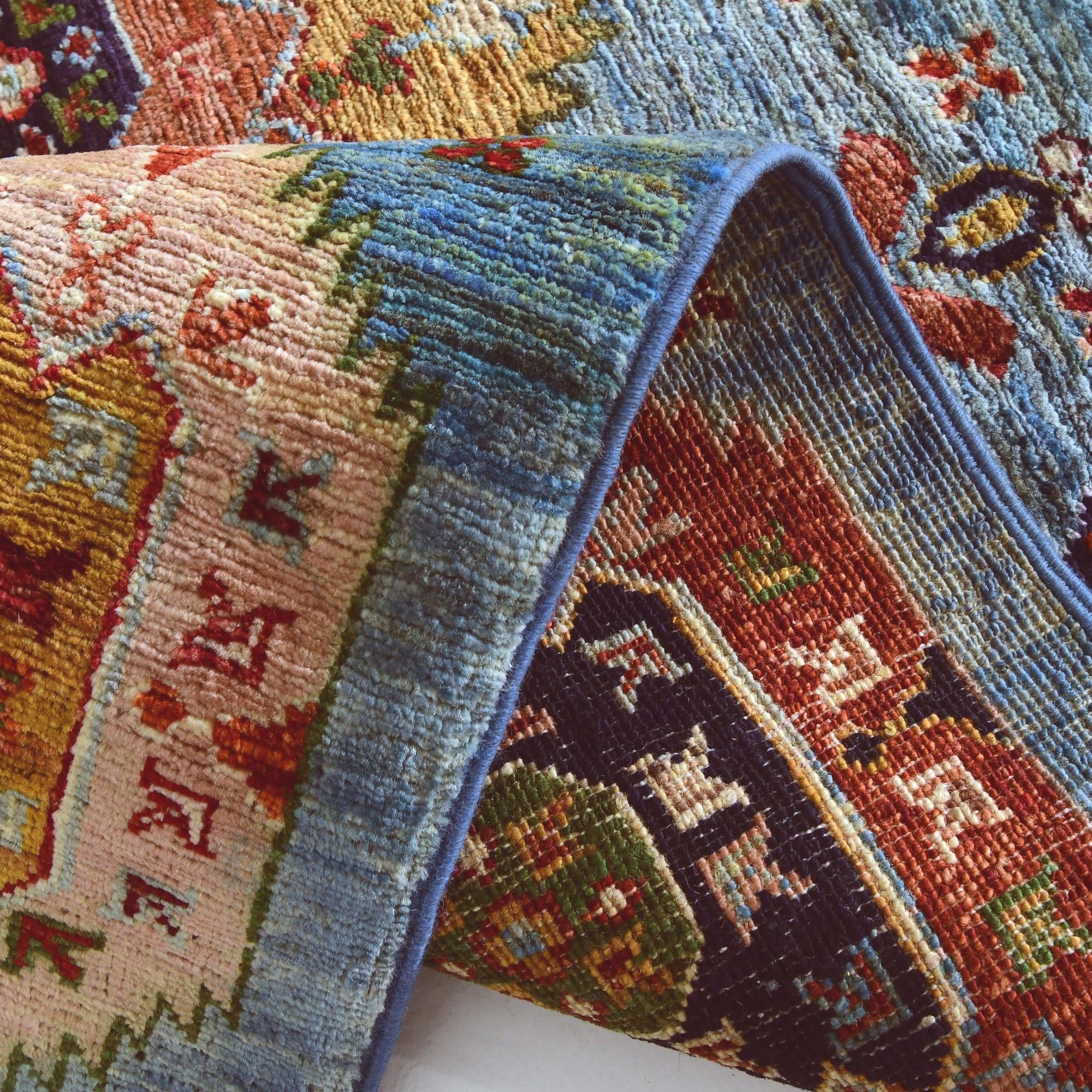 2' 1 x 3' Hand Knotted Ariana Ziegler Rug
