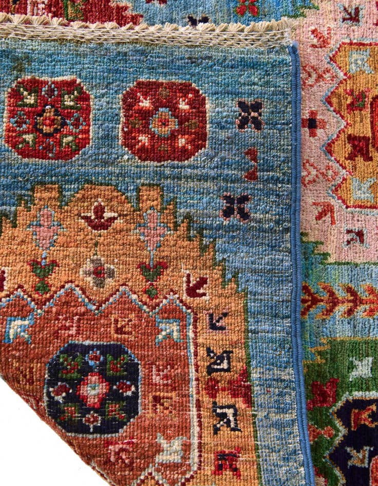 Detail image of 2' 1 x 3' Hand Knotted Ariana Ziegler Rug