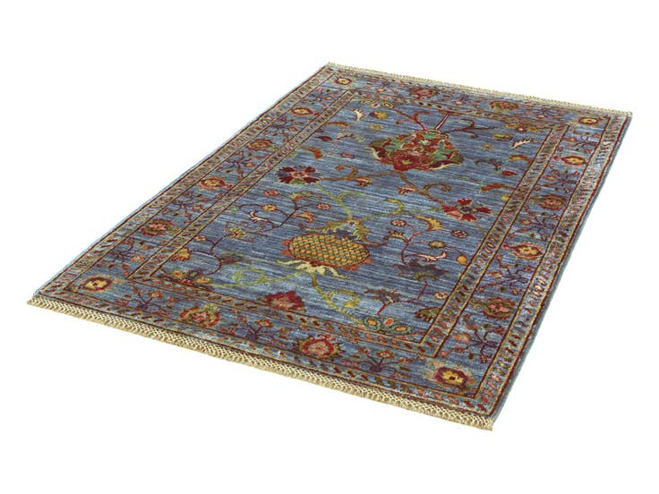 Detail image of 2' 9 x 3' 11 Hand Knotted Ariana Ziegler Rug