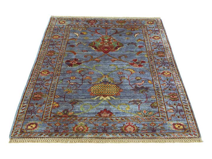 2' 9 x 3' 11 Hand Knotted Ariana Ziegler Rug