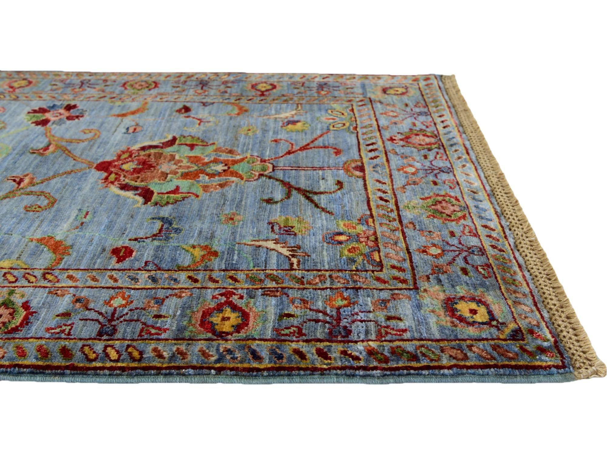 2' 9 x 3' 11 Hand Knotted Ariana Ziegler Rug