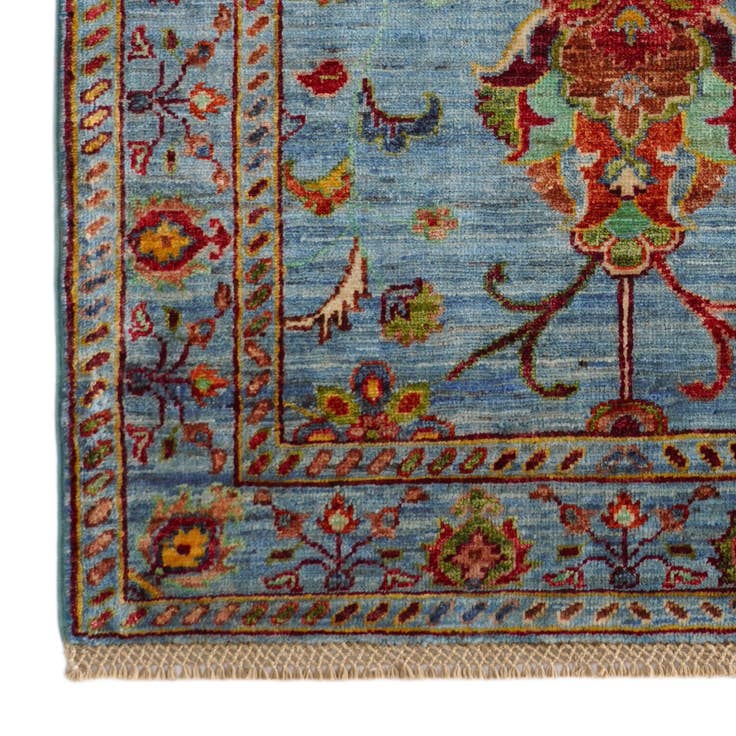 Detail image of 2' 9 x 3' 11 Hand Knotted Ariana Ziegler Rug