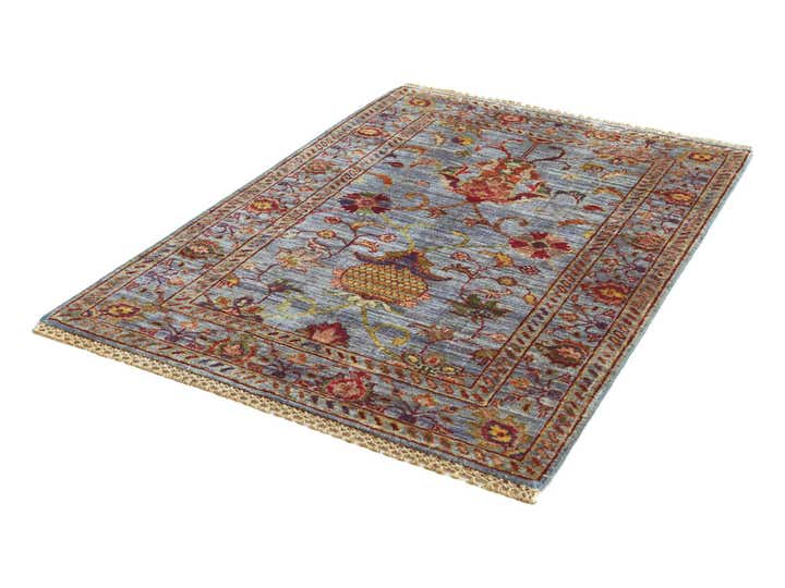 2' 9 x 4' Hand Knotted Ariana Ziegler Rug