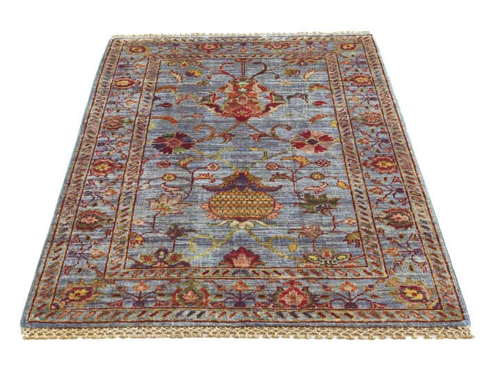 2' 9 x 4' Hand Knotted Ariana Ziegler Rug
