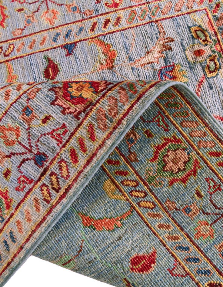 Detail image of 2' 9 x 4' Hand Knotted Ariana Ziegler Rug