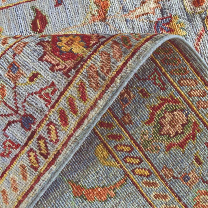 2' 9 x 4' Hand Knotted Ariana Ziegler Rug