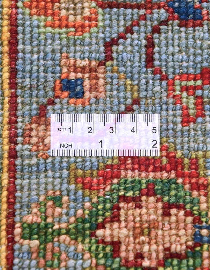 Detail image of 2' 9 x 4' Hand Knotted Ariana Ziegler Rug