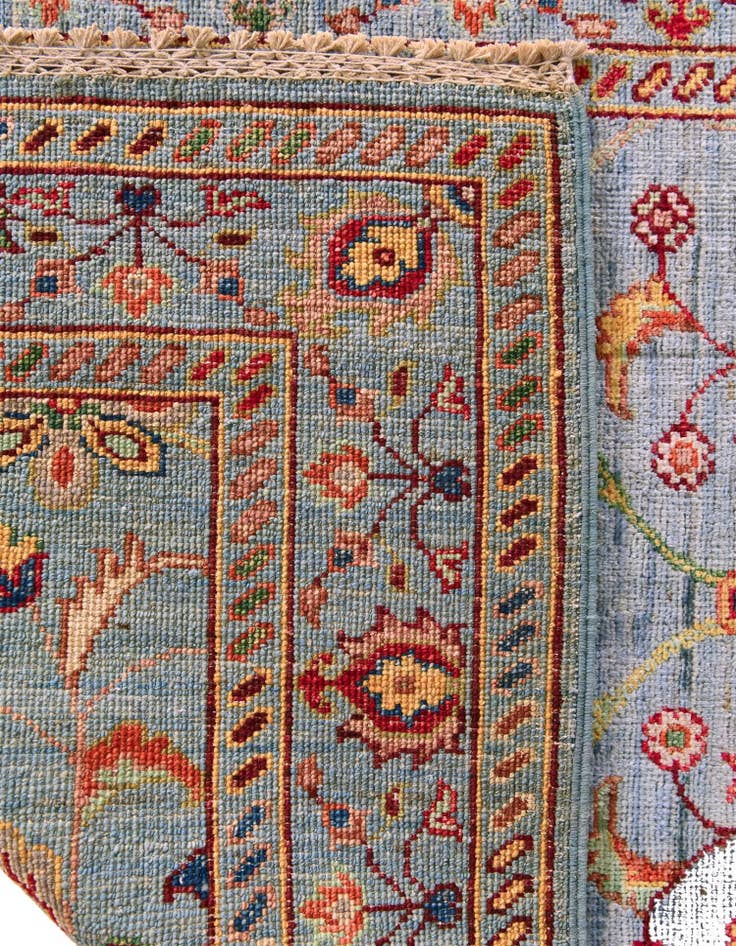 Detail image of 2' 9 x 4' Hand Knotted Ariana Ziegler Rug