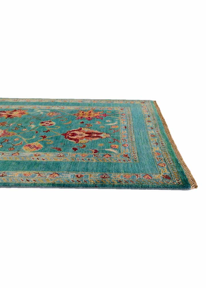 4' 4 x 6' Hand Knotted Ariana Ziegler Rug