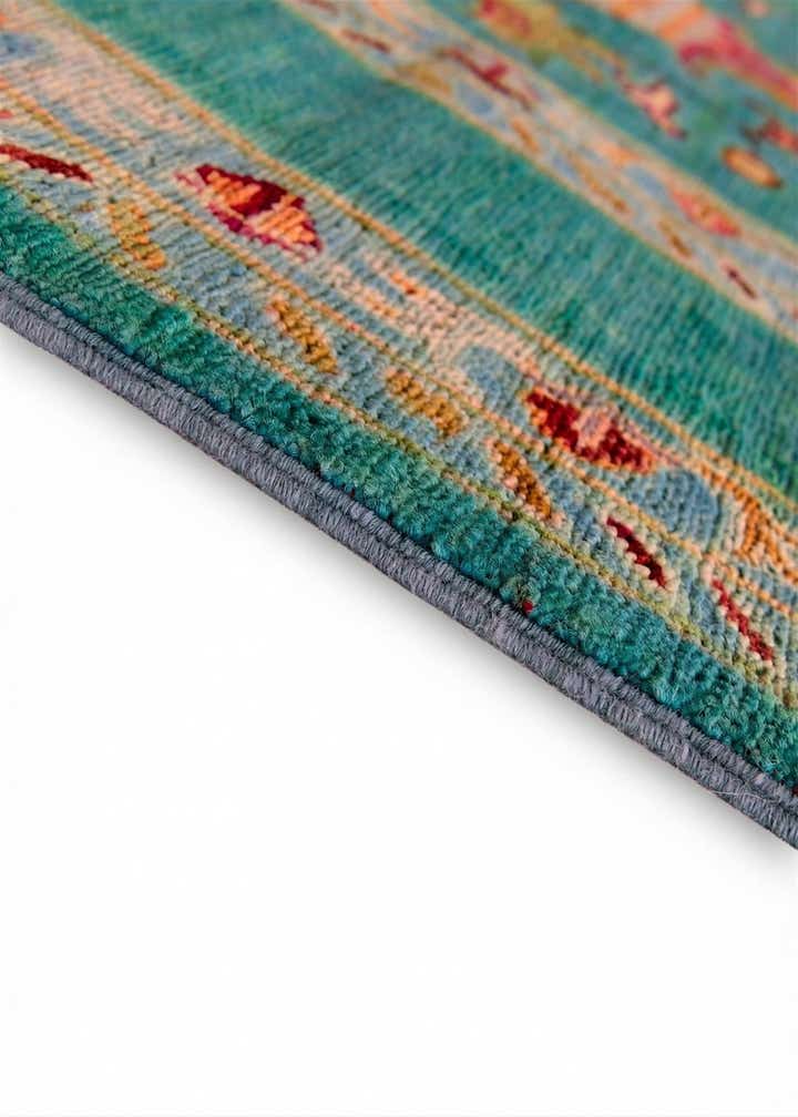 4' 4 x 6' Hand Knotted Ariana Ziegler Rug
