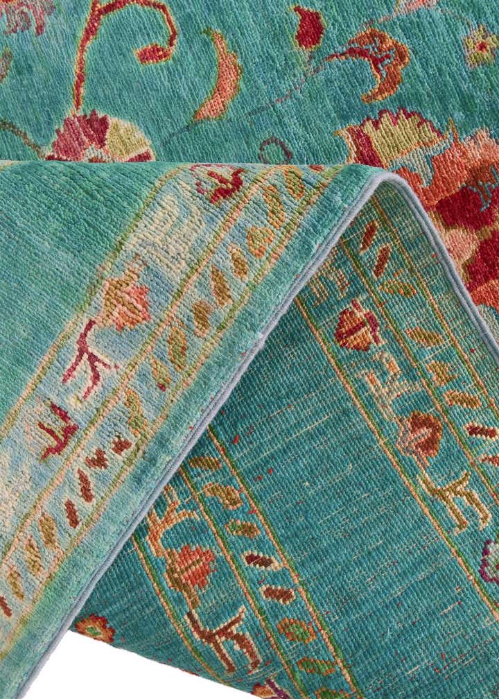 4' 4 x 6' Hand Knotted Ariana Ziegler Rug
