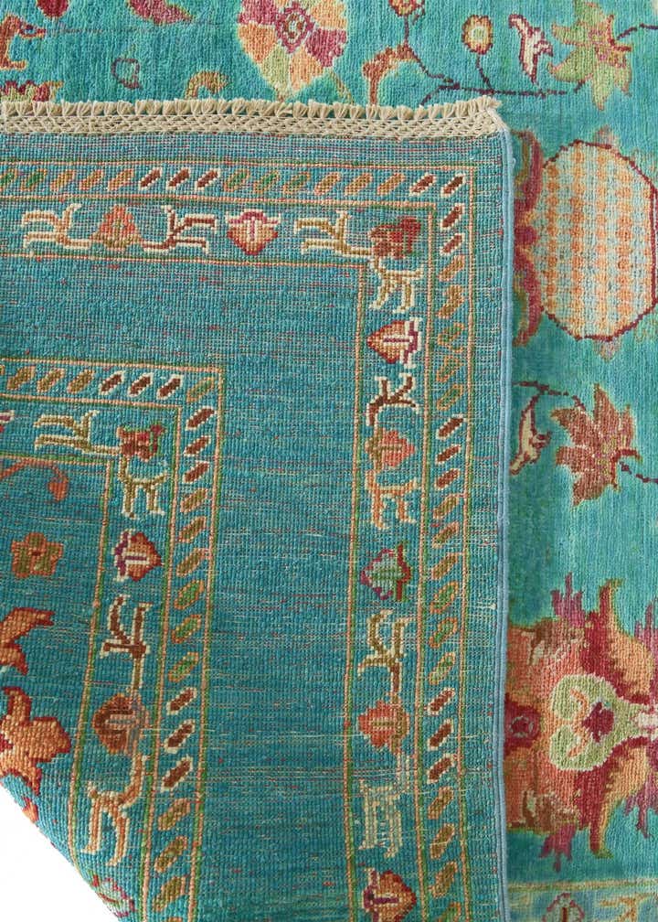 4' 4 x 6' Hand Knotted Ariana Ziegler Rug