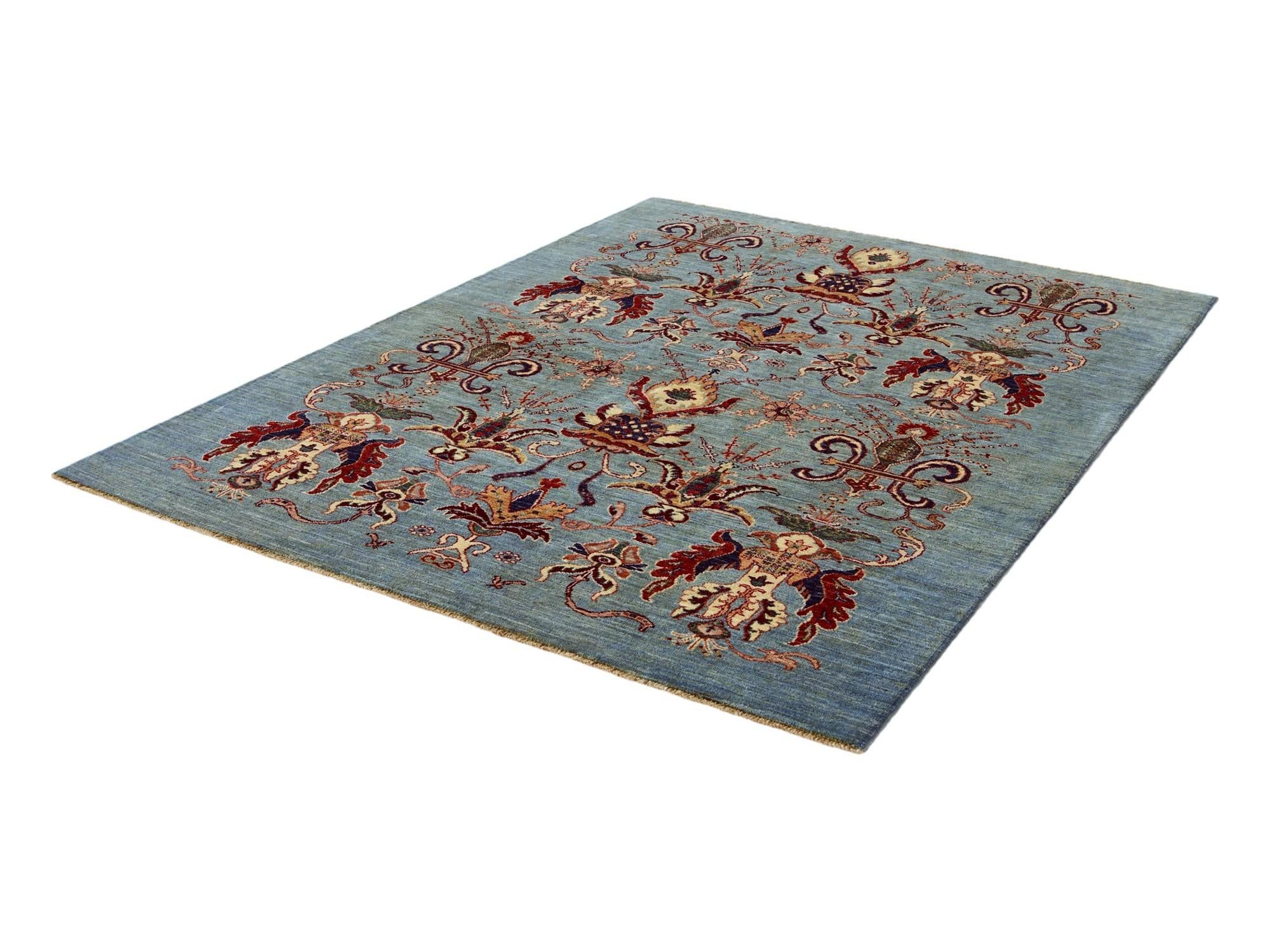 5' 1 x 6' 8 Hand Knotted Ariana Ziegler Rug
