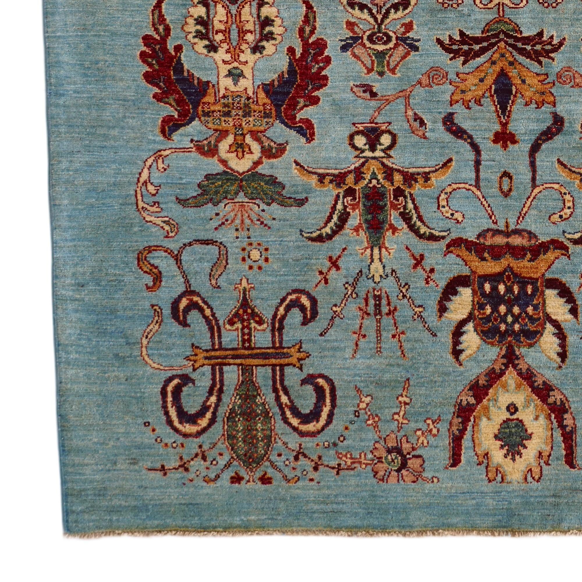 5' 1 x 6' 8 Hand Knotted Ariana Ziegler Rug