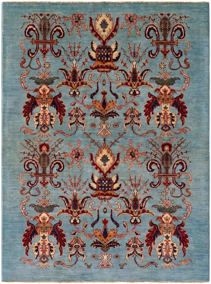 5' 1 x 6' 8 Hand Knotted Ariana Ziegler Rug