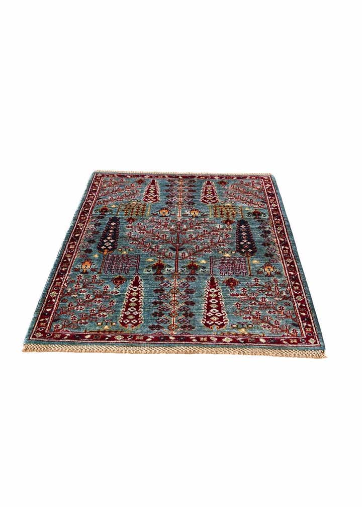 2' 9 x 4' 1 Hand Knotted Ariana Ziegler Rug