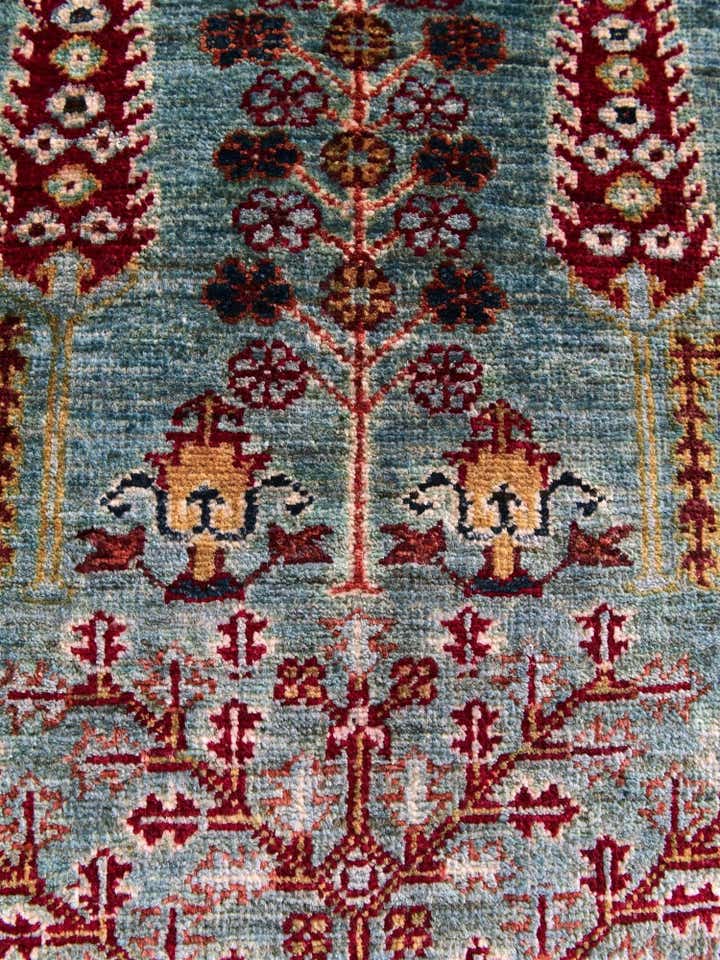 2' 9 x 4' 1 Hand Knotted Ariana Ziegler Rug