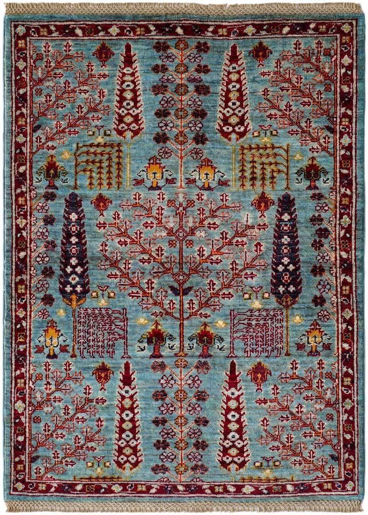 2' 9 x 4' 1 Hand Knotted Ariana Ziegler Rug